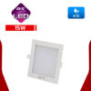 ดาวน์ไลท์ LED สี่เหลี่ยม 15w EVE