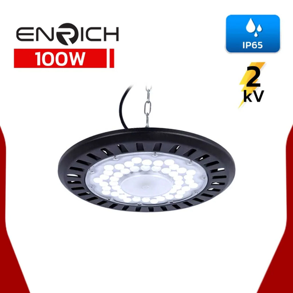 โคมไฮเบย์-LED-100w-RICHLED-UFO-AIR-SERIES