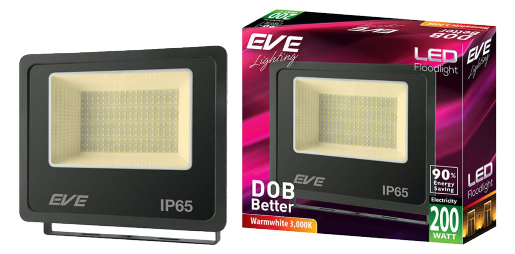สปอร์ตไลท์ LED 200W DOB Better EVE แสงส้ม