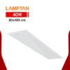 โคมไฟฝังฝ้า-LED-Panel-Light-40W-LAMPTON-ขนาด30×120
