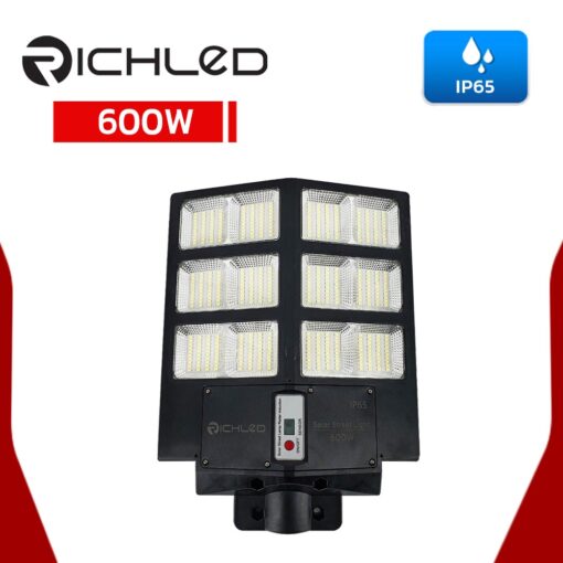 โคมไฟถนนโซล่าเซลล์-LED-600W-RICHLED-SUNLIGHT