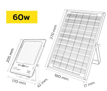 สปอร์ตไลท์โซล่าเซลล์-LED-ENRICH-GUNDAM-60W-01