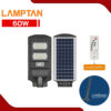 โคมไฟถนนโซล่าเซลล์ LED 60W LAMPTAN SMART SENSOR SHINIC REMOTE