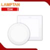 ดาวน์ไลท์ฝังฝ้า LED 15W LAMPTAN ULTRA SLIM Alu