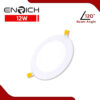 ดาวน์ไลท์ฝังฝ้า-LED-12W-หน้ากลม-ENRICH-รุ่น-SLIM-D