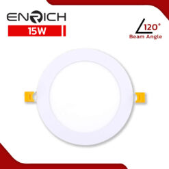 ดาวน์ไลท์ฝังฝ้า-LED-15W-หน้ากลม-ENRICH-รุ่น-SLIM-D