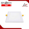 ดาวน์ไลท์ฝังฝ้า-LED-6W-หน้าเหลี่ยม-ENRICH-รุ่น-SLIM-D