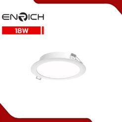 โคมไฟดาวน์ไลท์-LED-หน้ากลม-ENRICH-EASY-O-สีขาว-18W-2